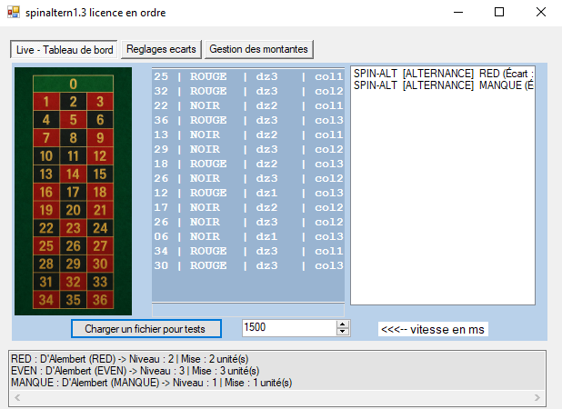Spinaltern Interface